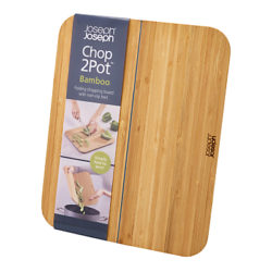 Joseph Joseph Chop2pot Bamboo Chopping Board